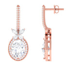 Sparkanite Jewels-Dazzling Moissanite Butterfly Drop Earrings