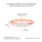 Sparkanite Jewels-Certified Moissanite Promise Ring