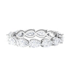 Sparkanite Jewels-Certified Moissanite Statement Eternity Ring