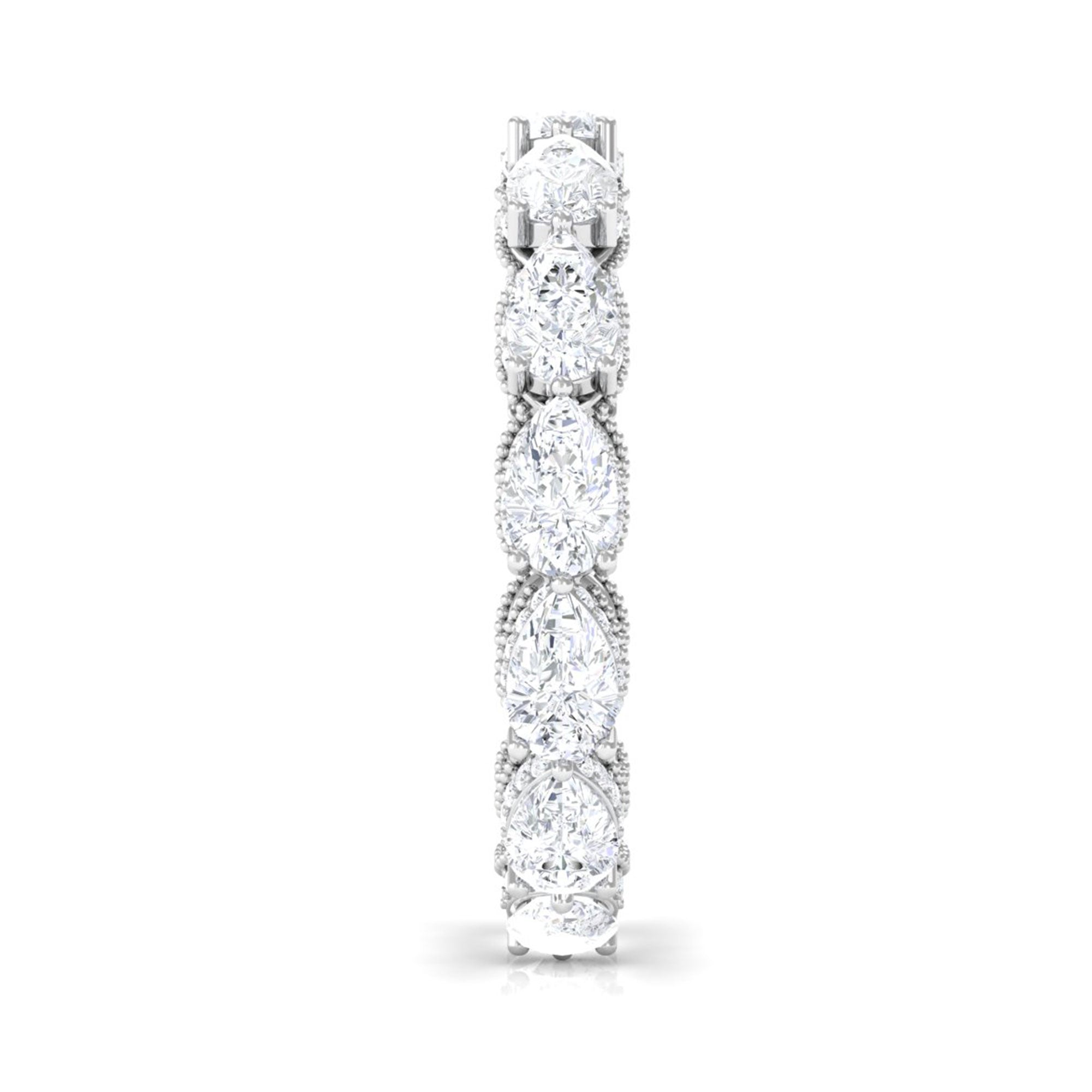 Sparkanite Jewels-Certified Moissanite Statement Eternity Ring