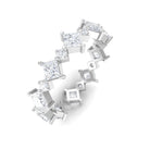 Sparkanite Jewels-Designer Moissanite Full Eternity Ring